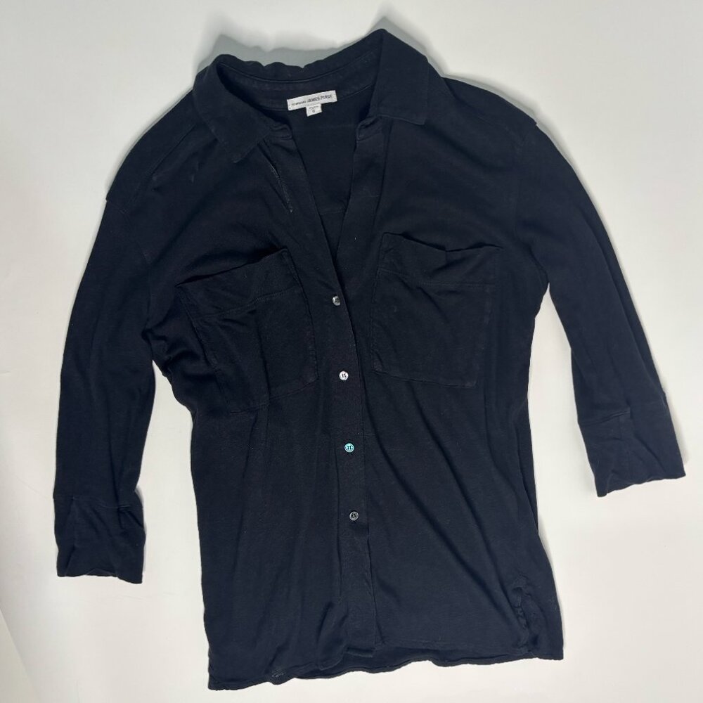 James Perse Black Shirt